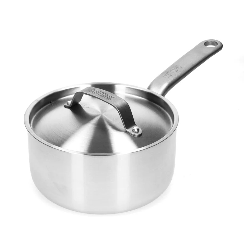 Skottsberg - Edelstahl Stielkasserolle 18 cm mit Deckel