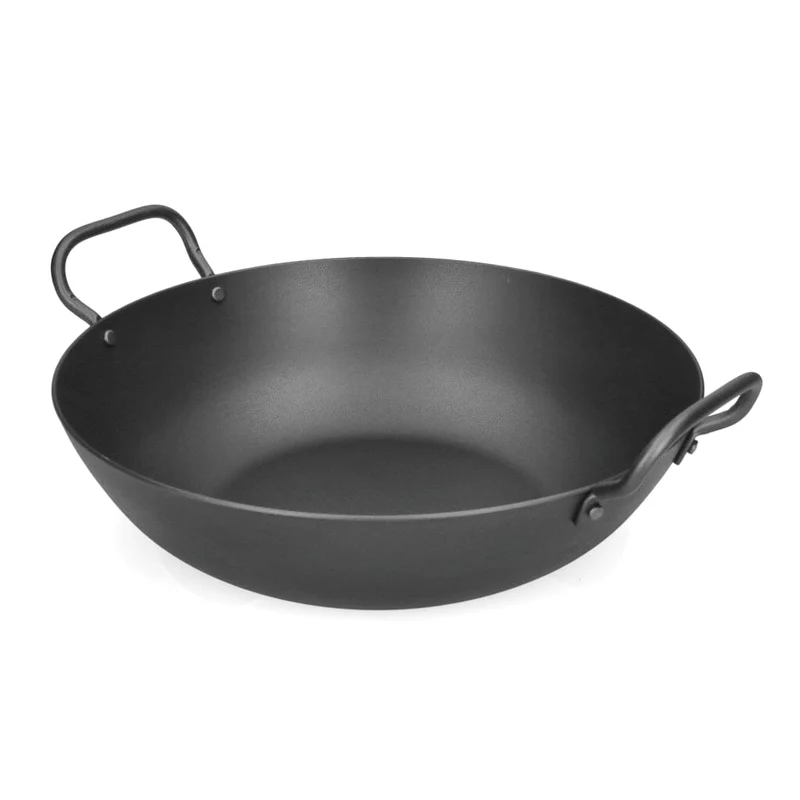 Skottsberg - Carbonstahl Wokpfanne 33 cm