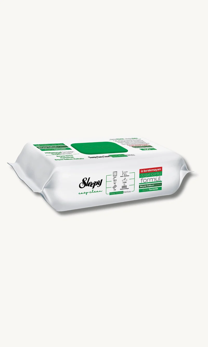 6x 100 Tücher Sleepy Easy Clean Oberflächenreinigungstücher GRÜN