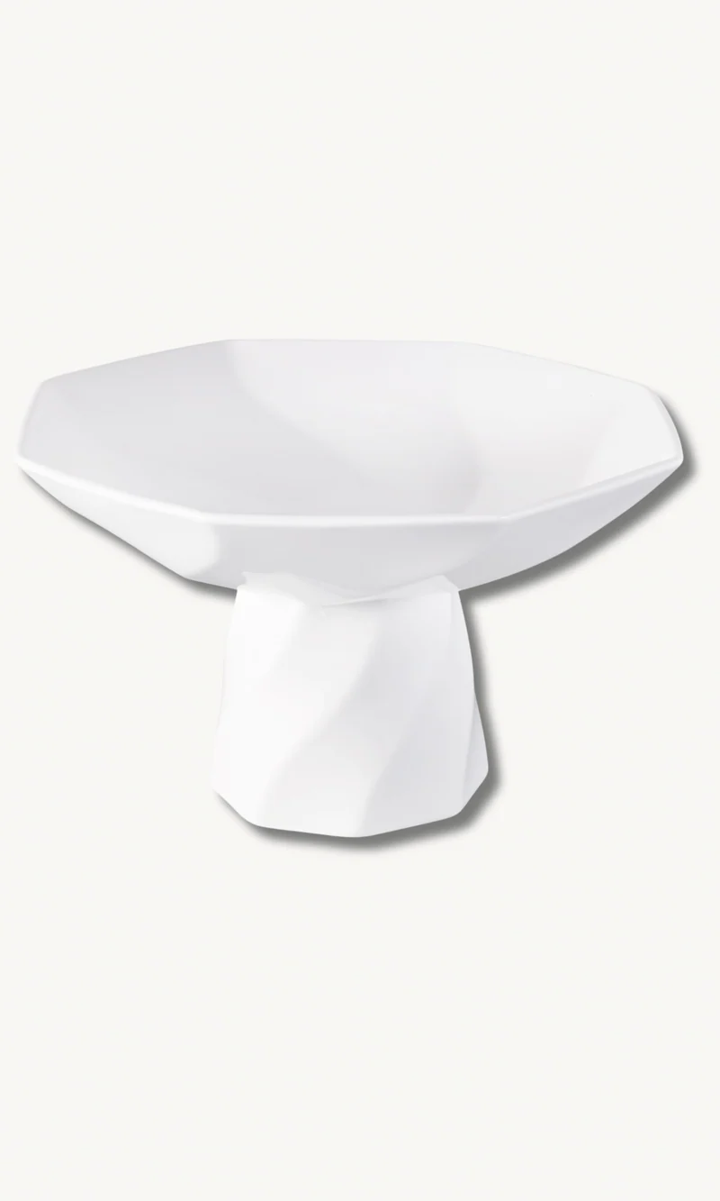 Imera White Obstschale auf Fuß 26,5cm