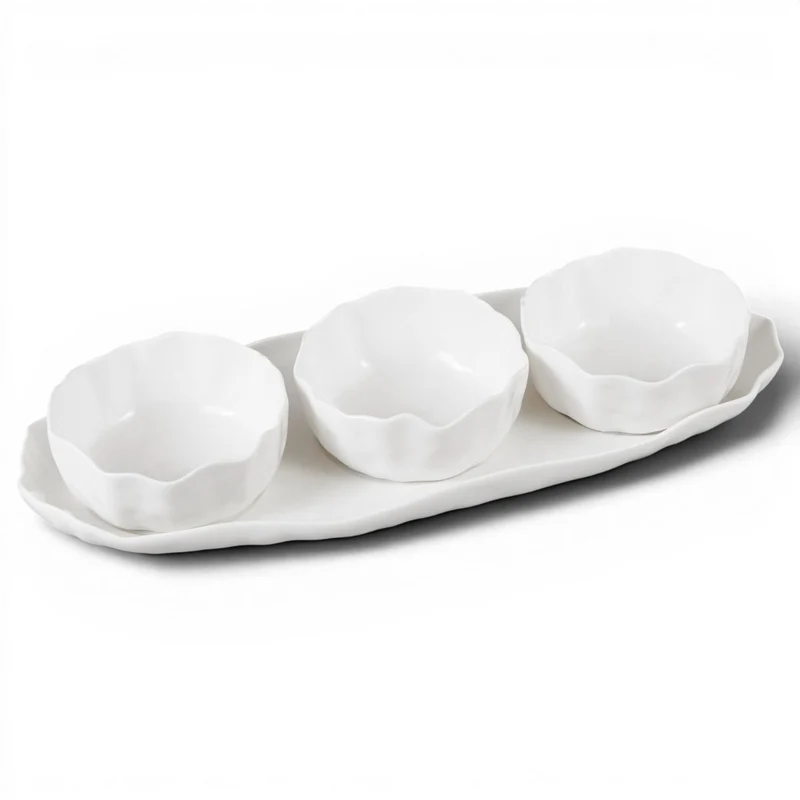 Angles White Snackset 4 teilig