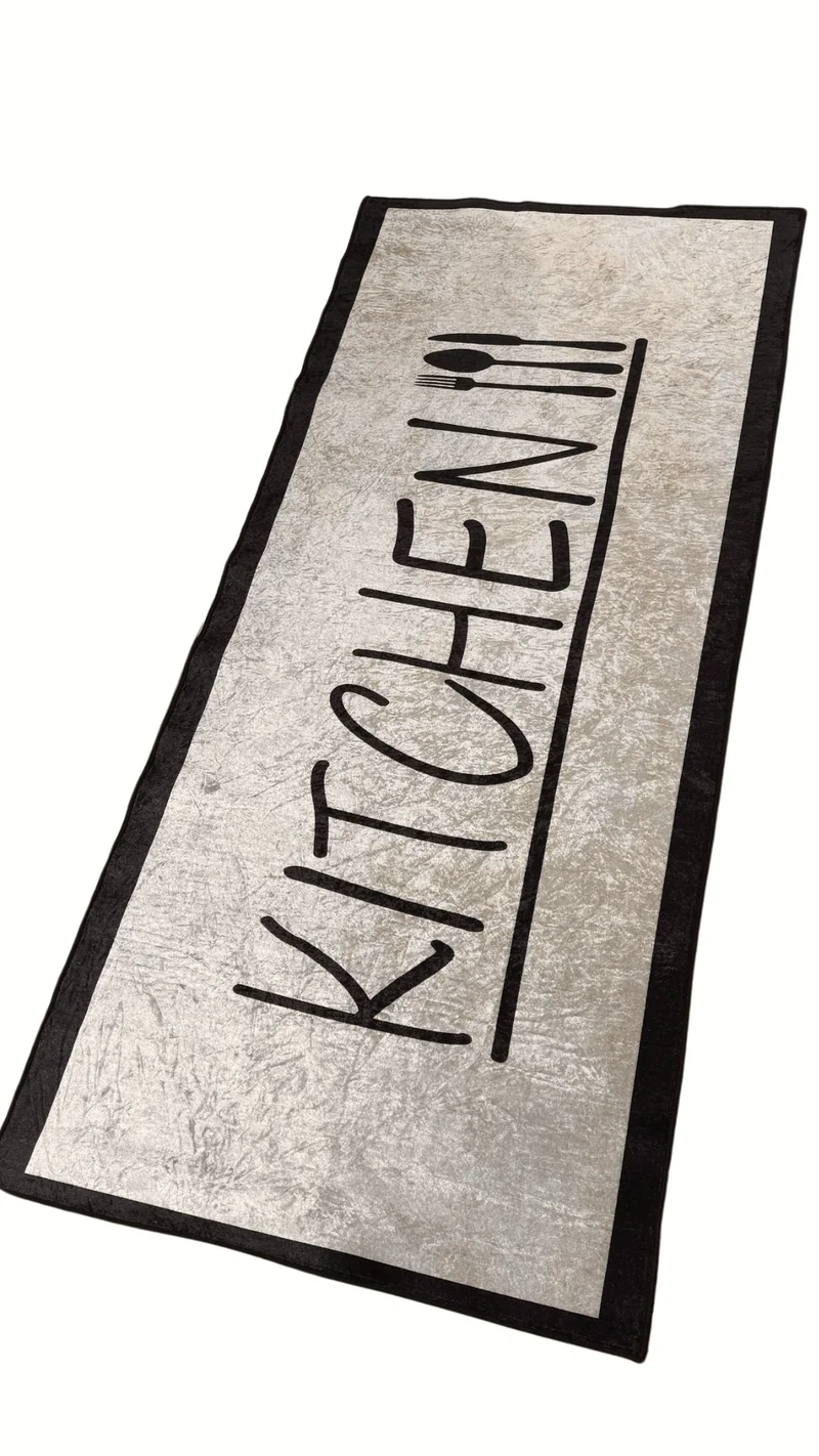 Kitchen Teppich 80x180cm Beige
