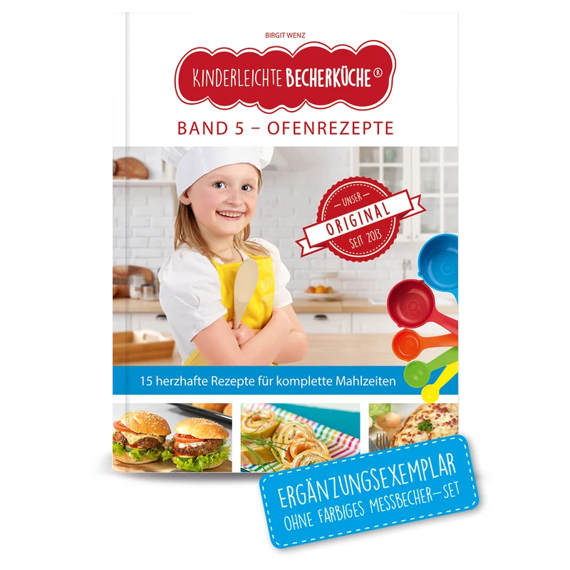 Rezeptbuch (Ergänzungsexemplar ohne Messbecher) - Band 5 - Ofen-Rezepte für die ganze Familie (DIN-A5)