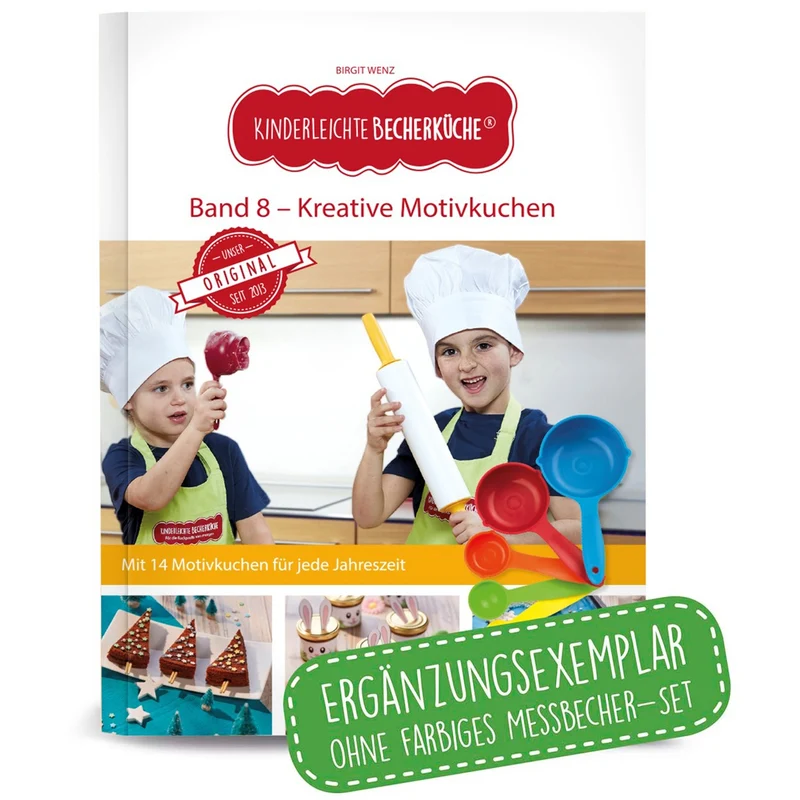 Rezeptbuch (Ergänzungsexemplar ohne Messbecher) - Band 8 - Kreative Motivkuchen