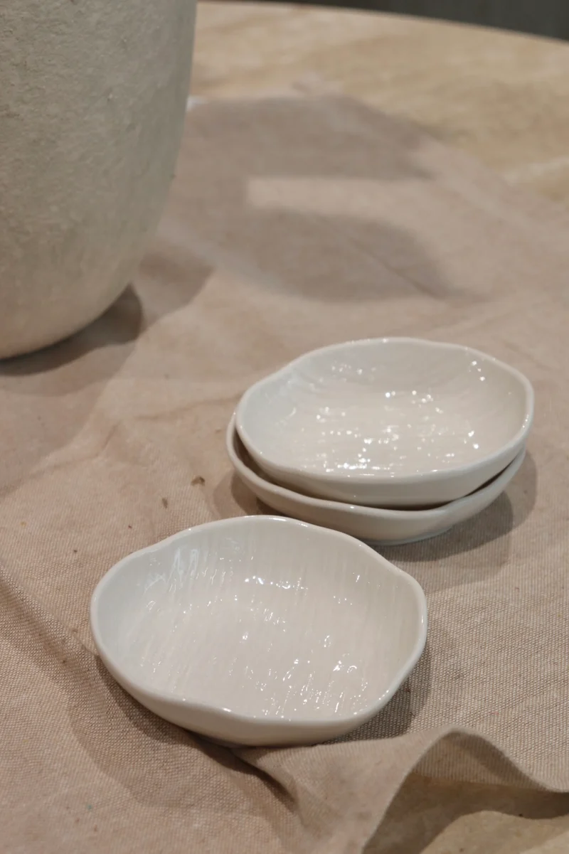 Cermico Weiss 6er Schälchen Set 11,2cm