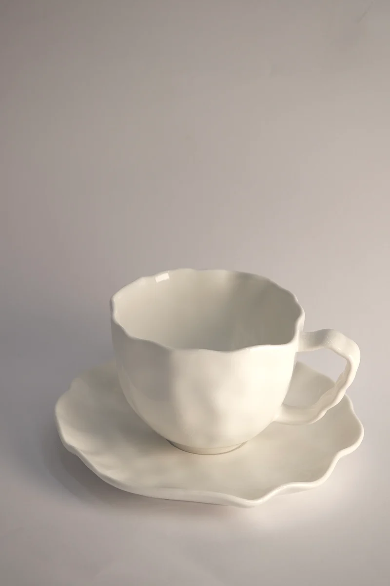 Angles White Kaffeeset 12 teilig für 6 Personen