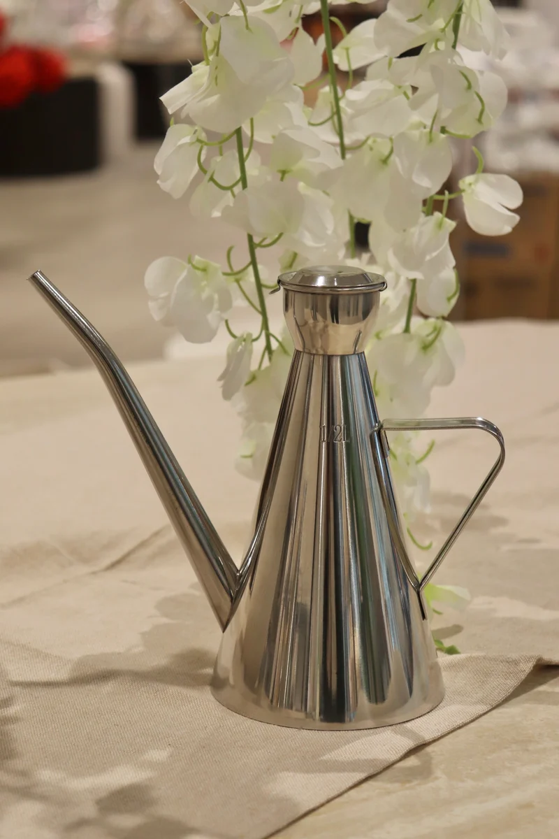Olea Edelstahl Ölflasche 500ml