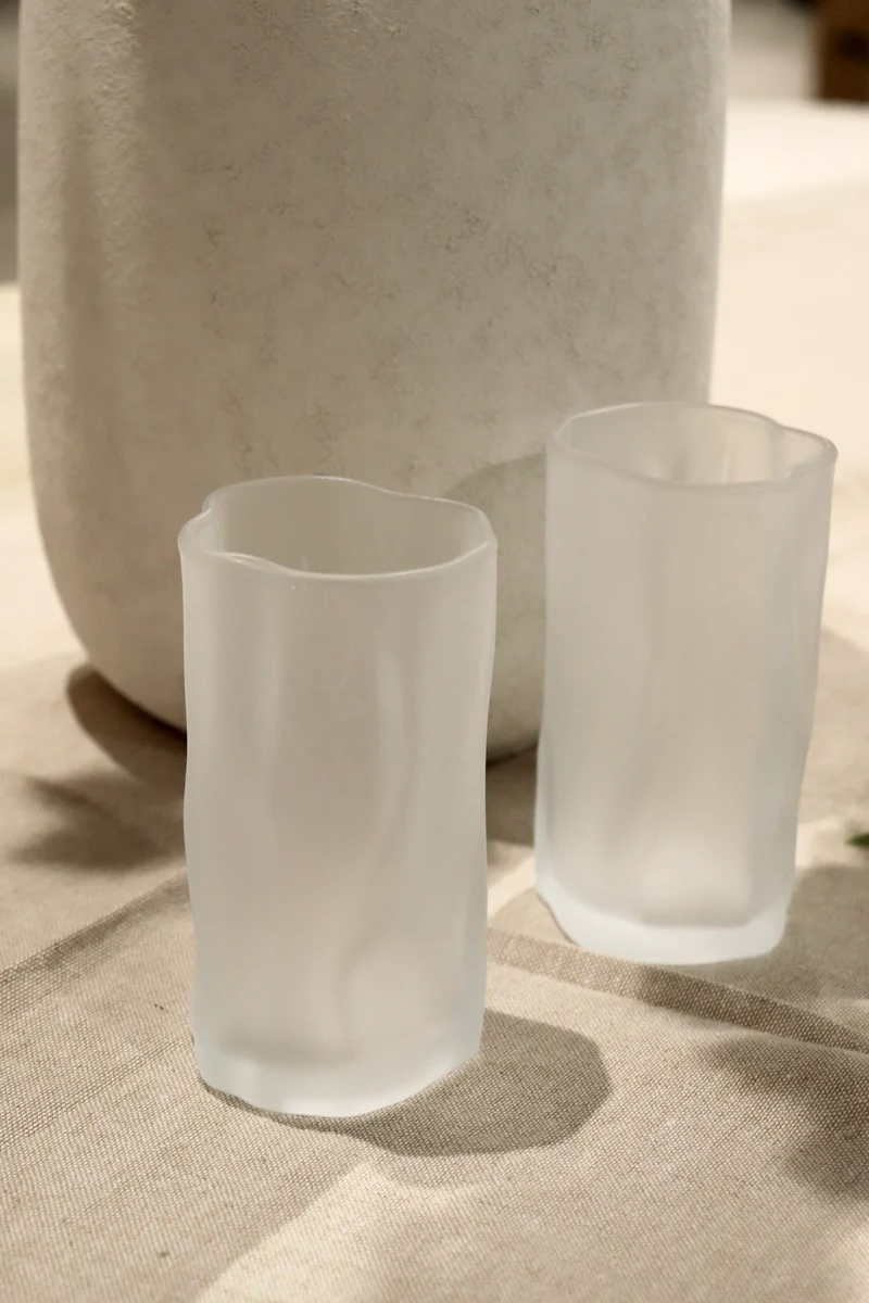 Wave Iced Long Trinkglas 6er Set