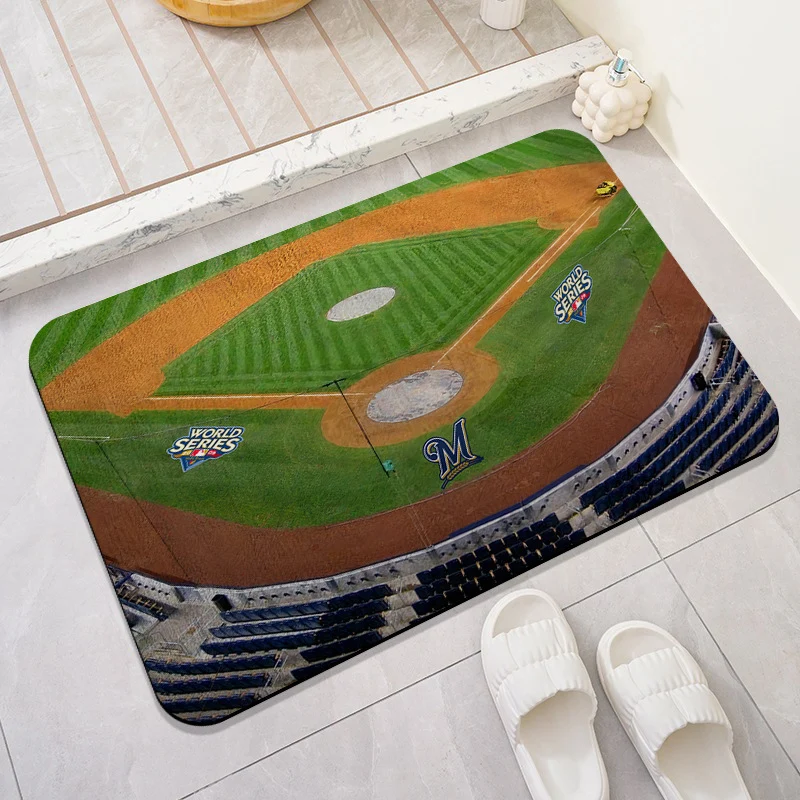 Baseball Thema Badmatte