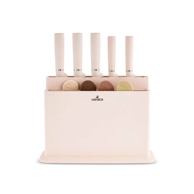 Karaca Chef's Harmony Messerset und Schneidebrettset