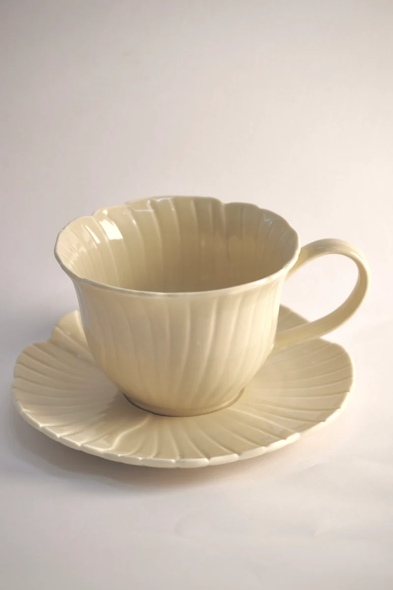 Florange Beige Kaffeeset 12 teilig für 6 Personen