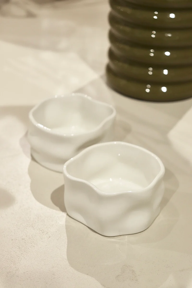 Nordic Weiss 6er Schüssel Set 9cm
