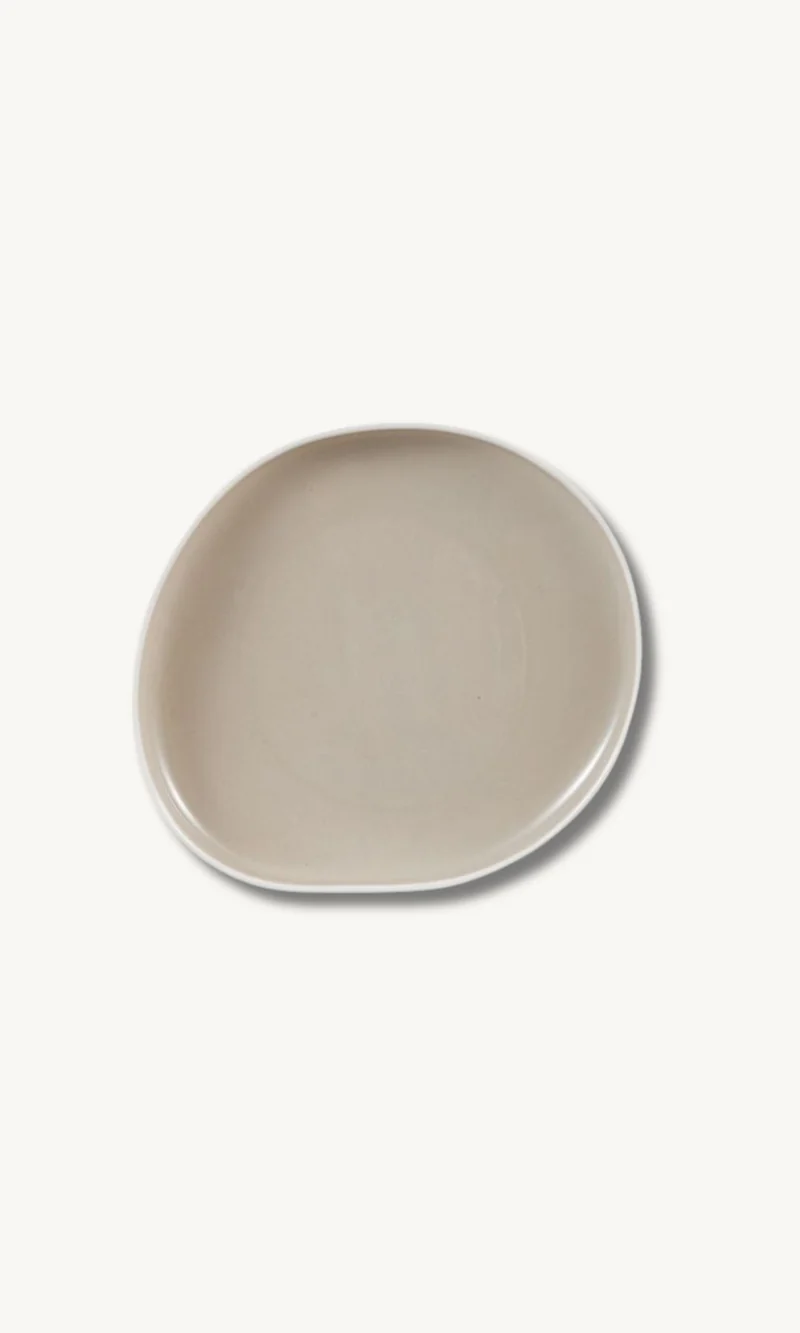 Barles Beige Porzellan Servierteller 27,6cm