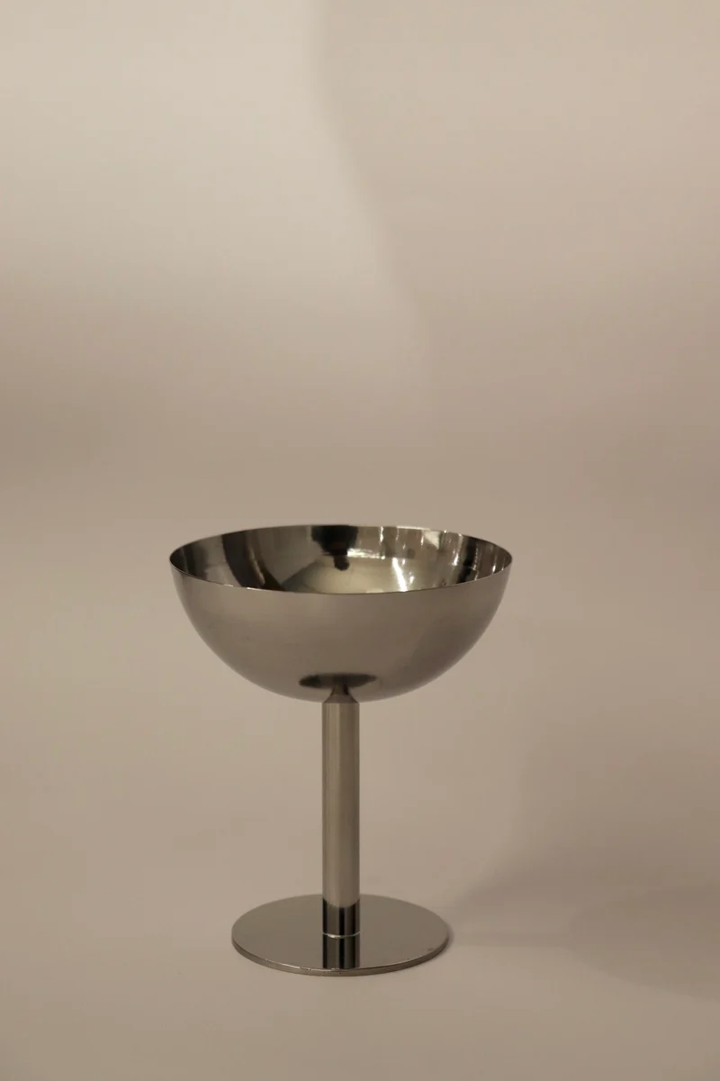 Aura 2er Set Schale auf Fuß 9cm