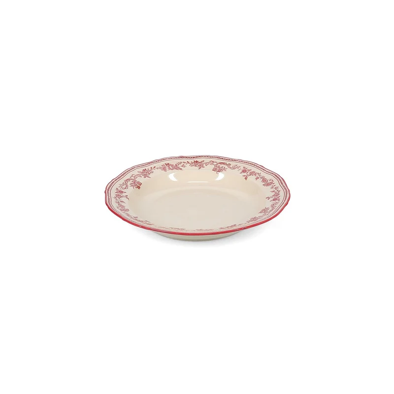 Burgundy Cyril Tiefer Teller 23cm