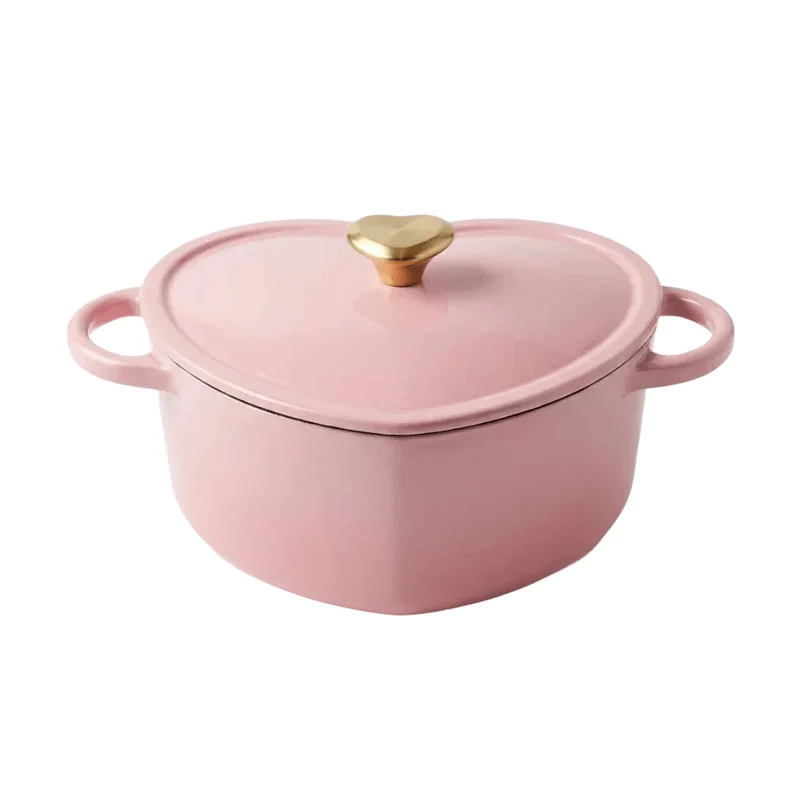 Cook & Pan – Bratpfanne „Love“ aus Gusseisen mit Herzmotiv, 20 cm
