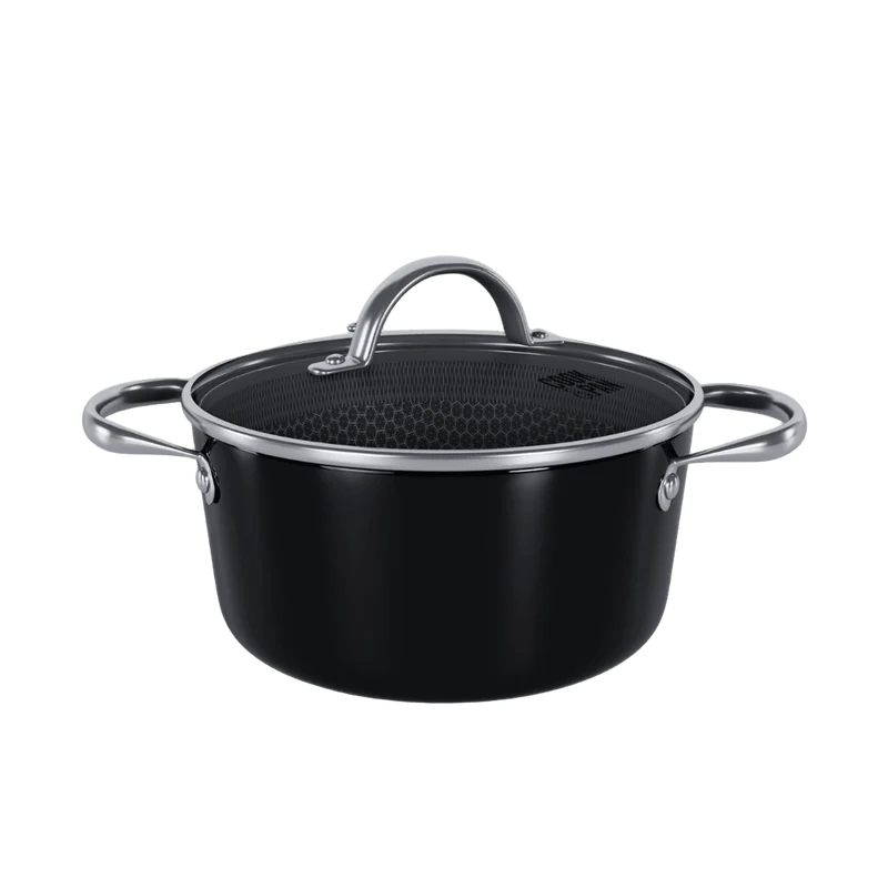 Cook & Pan - Honey Signature Kochtopf 22 cm mit Glasdeckel