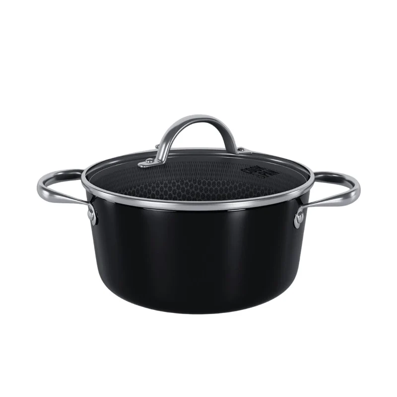 Cook & Pan - Honey Signature Kochtopf 20 cm mit Glasdeckel