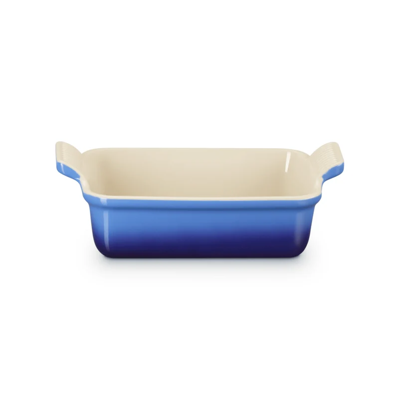 Le Creuset - Heritage Auflaufform rechteckig Azurblau 19 x 14 cm