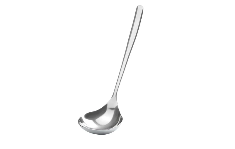 Schöpflöffel Edelstahl Silber