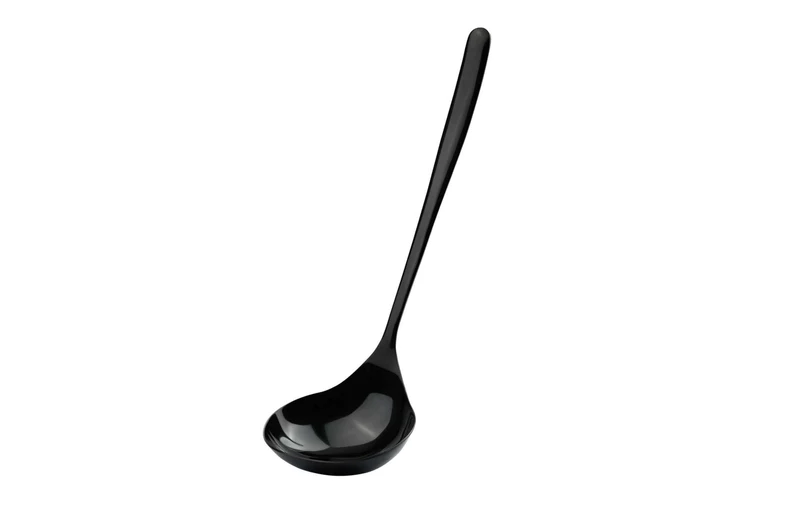 Schöpflöffel Edelstahl Schwarz