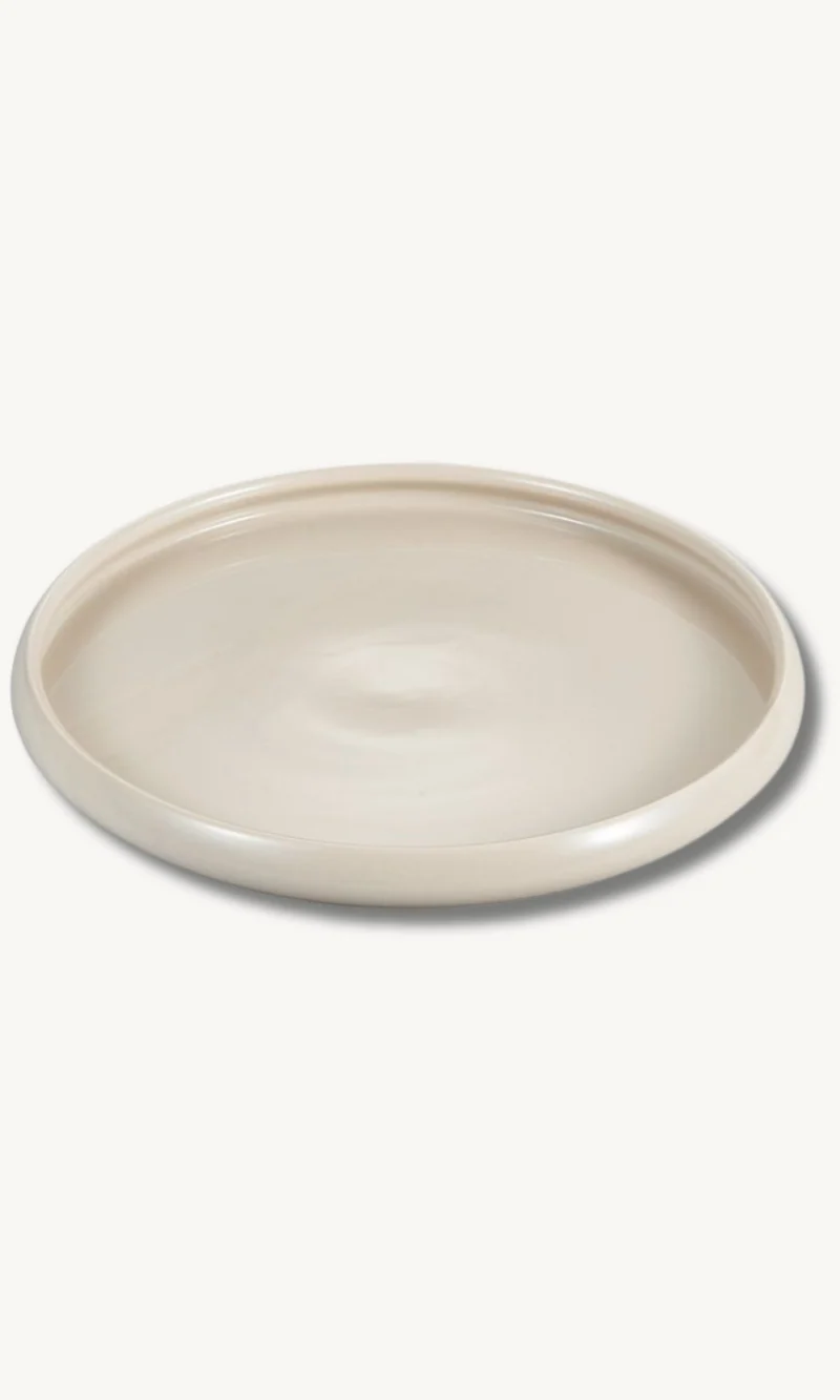 Bondy Beige Porzellan Servierteller 26,8cm