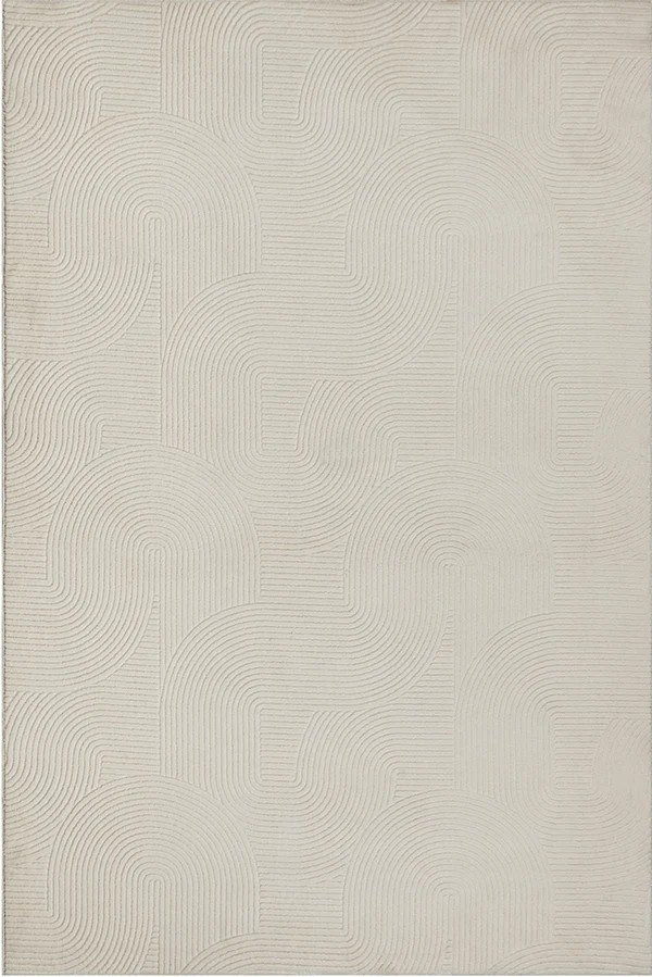 Stilo 390 60-Cream waschbarer Teppich