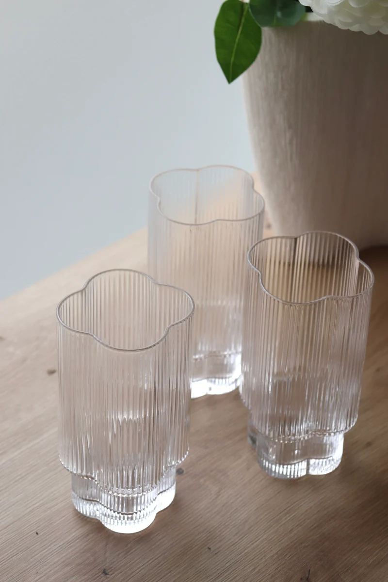 Clover Trinkglas Set 6 teilig 14cm