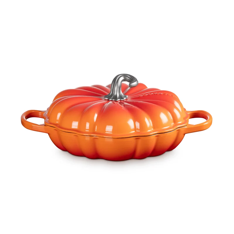 Le Creuset - Campagnard Kürbis Orange-Rot 28 cm