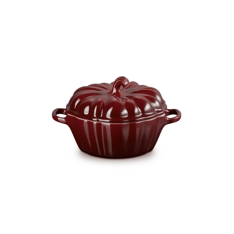 Le Creuset - Mini Brat-/Schmortopf Kürbis-Granat 0,35 L