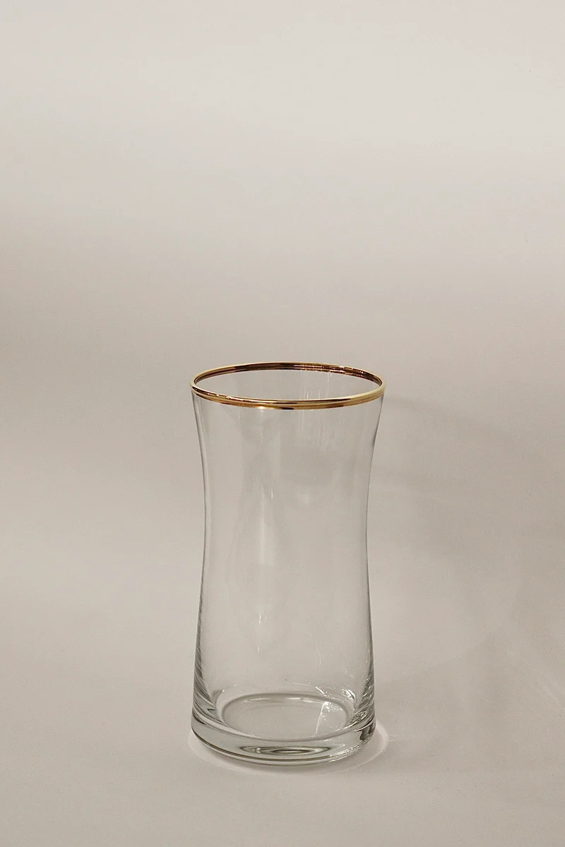 Pasabahce Heybeli Gold 6 teilig Trinkglas 345ml