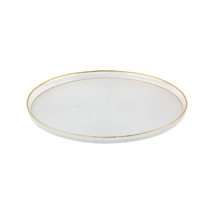 Rexy Transparent-Gold Servierteller 28cm