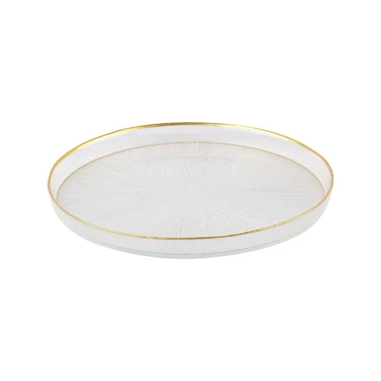 Rexy Transparent-Gold Dessertteller 21cm
