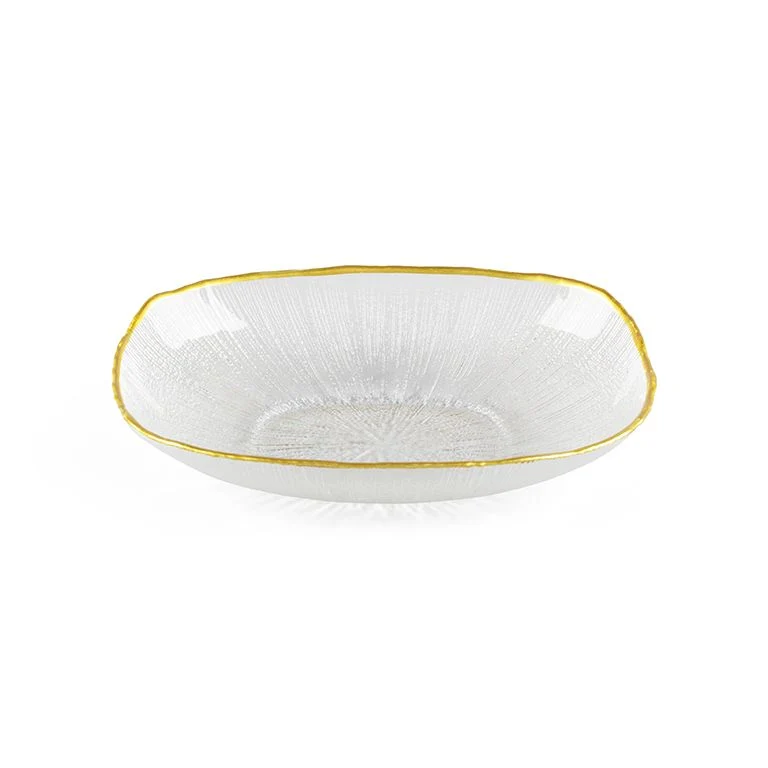 Rexy Transparent-Gold Servierschale 25cm
