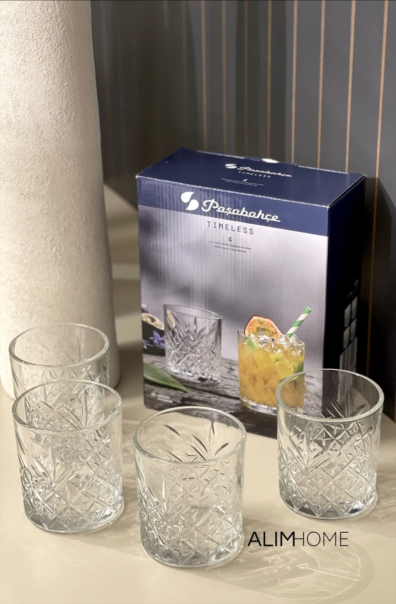 Pasabahce Timeless 4 teilig Trinkglas 345ml