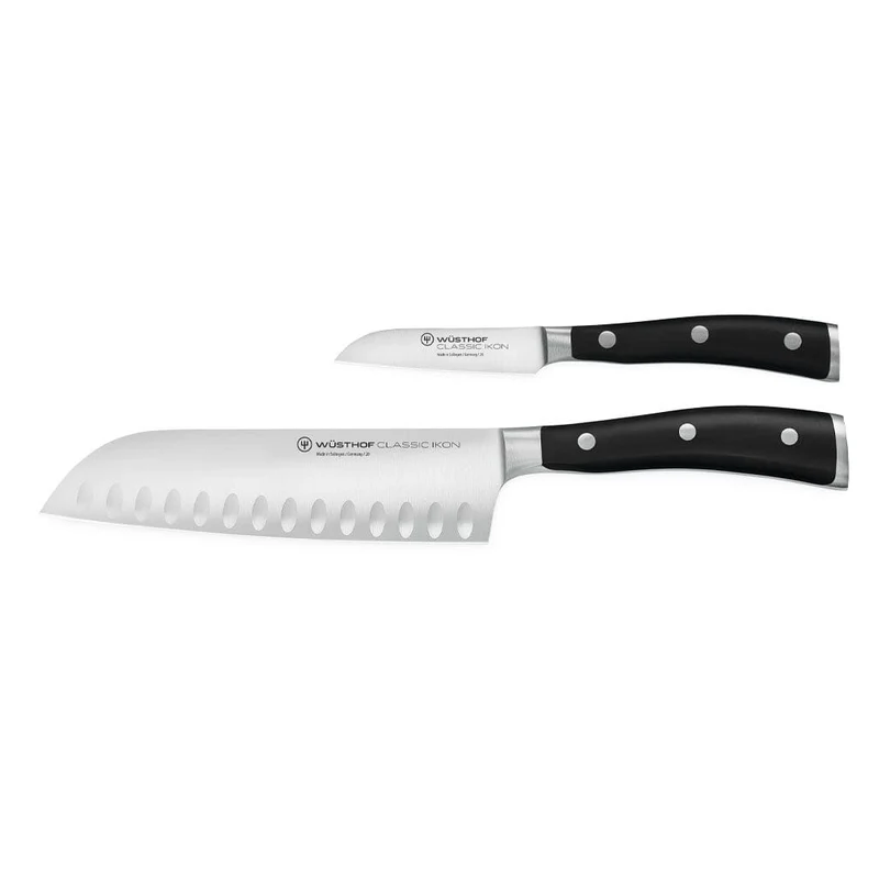 Wüsthof - Classic Ikon Santokumesser + Gemüsemesser