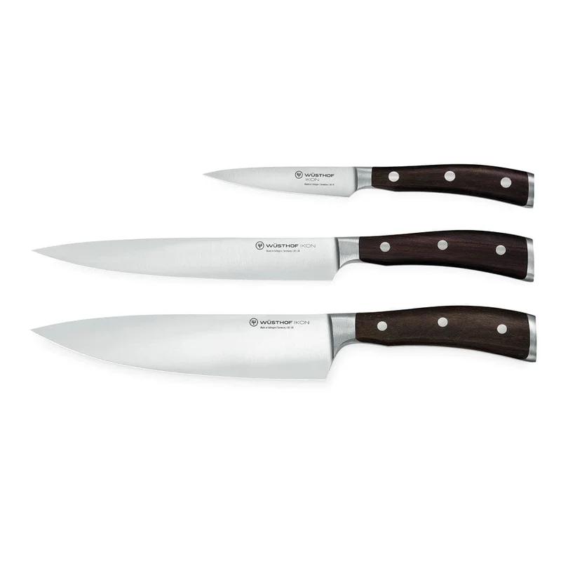 Wüsthof - Ikon Messerset 3-teilig