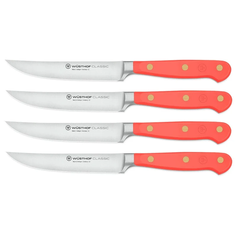 Wüsthof - Classic Steakmesser-Set 4-teilig Coral Peach