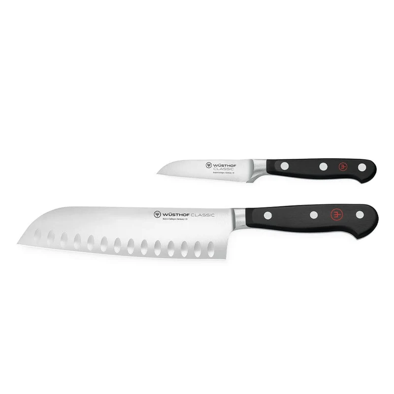 Wüsthof - Klassisches Santokumesser + Officemesser