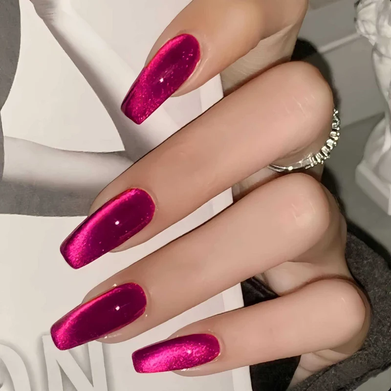 Premium Glänzende Langanhaltende Nagelverlängerungen Karnz
