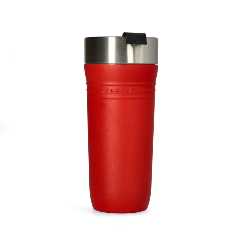 Le Creuset - On The Go Thermosbecher 0,35L Kirschrot