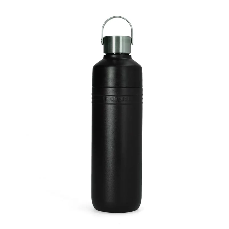 Le Creuset - On The Go Trinkflasche 1L Mattschwarz