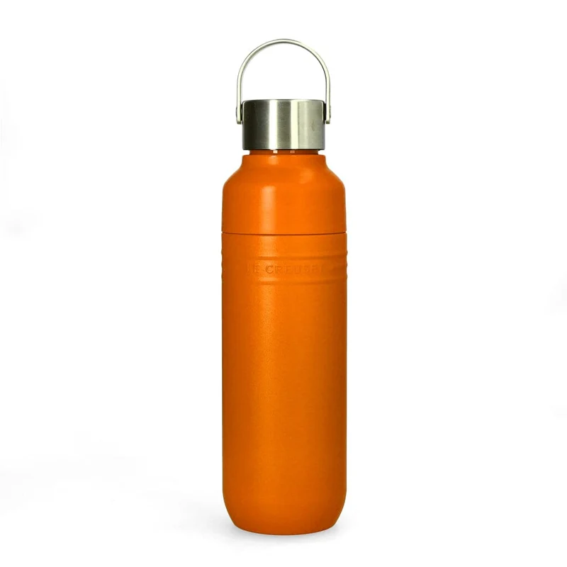 Le Creuset - On The Go Trinkflasche 0,5L Orangerot