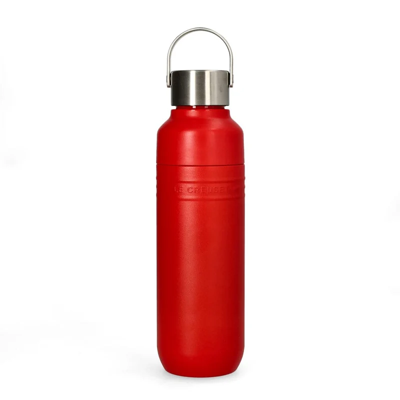 Le Creuset - On The Go Trinkflasche 0,5L Kirschrot