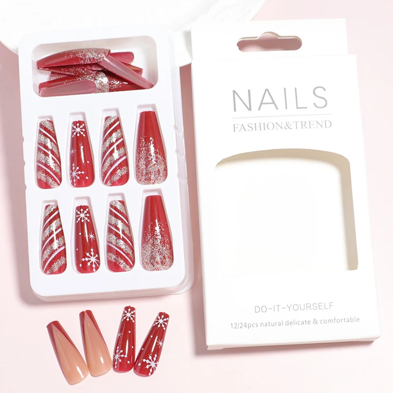 Festliches Selbstklebendes Nagelkunstset Karnz