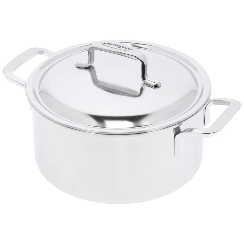 Demeyere - Intense 5 Stielkasserolle 22 cm mit Deckel