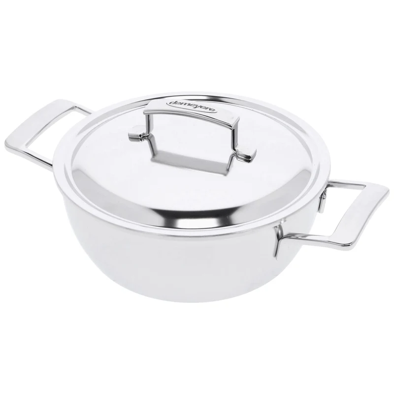 Demeyere - Silver 7 Konischer Schmortopf 28 cm mit Deckel