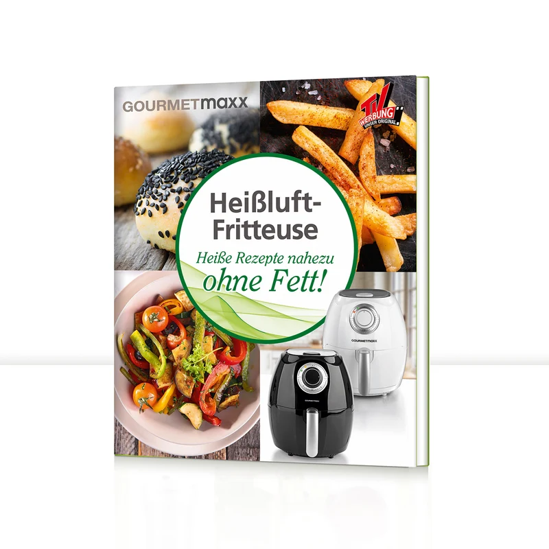 Buch Heißluft-Fritteuse mit 70 Rezepten