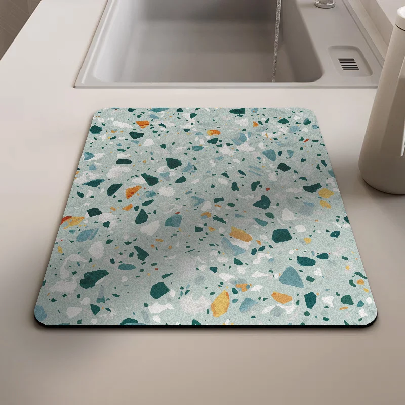 Terrazzo Design Küchenteppich