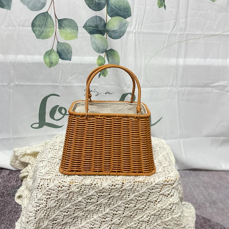 Dekorative Geflochtene Handgefertigte Tasche Karnz